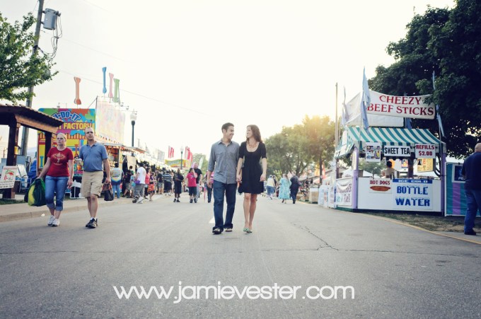 Indiana State Fair Engagement Photo Session
